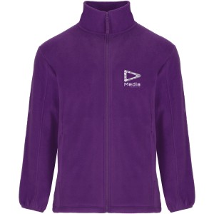 Artic men's full zip fleece jacket, Purple (Polar pullovers)