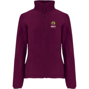 Artic women's full zip fleece jacket, Garnet (Polar pullovers)