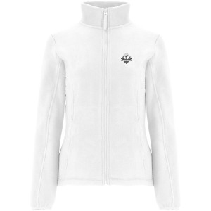 Artic women's full zip fleece jacket, White (Polar pullovers)