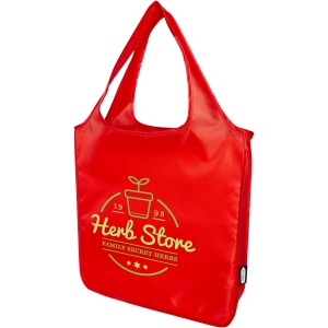 Ash RPET large tote bag, Red (Shopping bags)