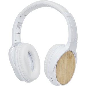 Athos bamboo Bluetooth headphones with microphone, Beige (Earphones, headphones)