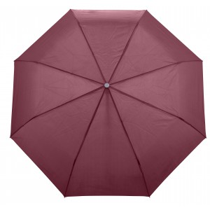 Automatik Taschenschirm 'City' aus Polyester, Bordeauxrot