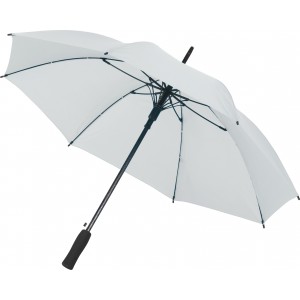 Automatik Stockschirm aus Pongee-Polyester Suzette, Wei