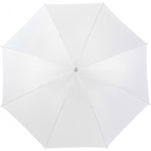 Automatik Stockschirm aus Polyester Alfie, Wei