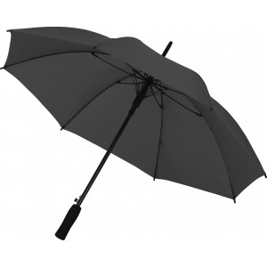 Automatik Stockschirm aus Pongee-Polyester Suzette, Schwarz