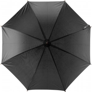 Regenschirm aus Polyester (190T) Melanie, Schwarz