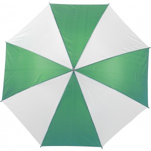 Automatik Stockschirm 'Harley' aus Polyester, Grn/Wei