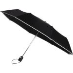 Automatic pongee (190T) foldable umbrella, light grey (4939-27CD)