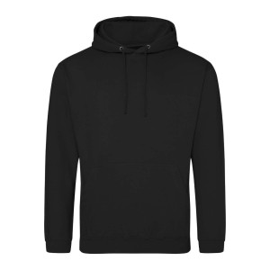 COLLEGE HOODIE, Jet Black <font size=1>[ENG]</font>