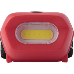 Kopfleuchte aus Polyester Azalia, Rot