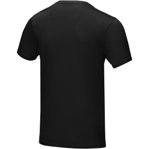 Azurite short sleeve men's GOTS organic t-shirt, Solid black (T-shirt, 90-100% cotton)