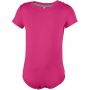 BABIES' SHORT-SLEEVED BODYSUIT, Fuchsia