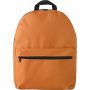Backpack with front pocket Dave, orange
