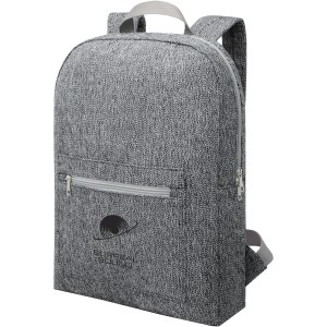 Pheebs 210 g/m2 recycled cotton/polyester backpack, Heather  (Backpacks)