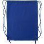 Polyester (190T) drawstring backpack, cobalt blue