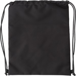 Polyester (600D) waterproof drawstring backpack Jorge, grey (Backpacks)