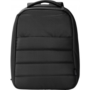 RPET polyester (300D) anti-theft laptop backpack Calliope, b (Backpacks)