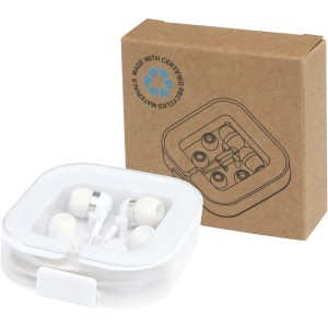 Baekdu wired Type-C headset with recycled plastic storage bo (Earphones, headphones)