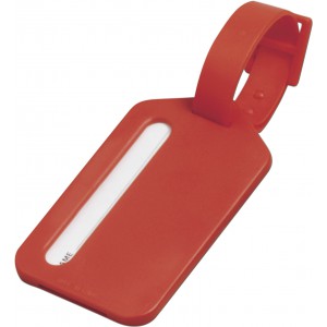 Luggage tag, red (Travel items)