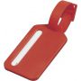 Luggage tag, red