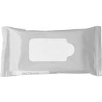Bag with 10 wet tissues., silver (6080-32)