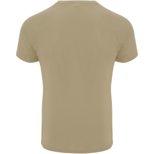 Bahrain short sleeve men's sports t-shirt, Dark Sand (T-shirt, mixed fiber, synthetic)