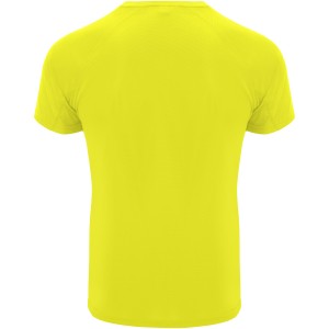 Bahrain short sleeve men's sports t-shirt, Fluor Yellow (T-shirt, mixed fiber, synthetic)