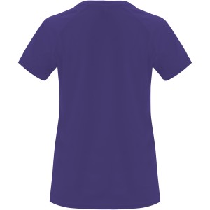 Bahrain short sleeve women's sports t-shirt, Mauve (T-shirt, mixed fiber, synthetic)