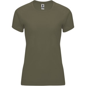 Bahrain short sleeve women's sports t-shirt, Militar Green (T-shirt, mixed fiber, synthetic)