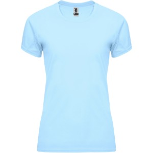 Bahrain short sleeve women's sports t-shirt, Sky blue (T-shirt, mixed fiber, synthetic)