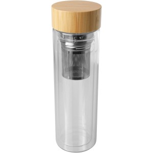 Bailey 400 ml Flasche aus Borosilikatglas mit Infuser und Ba