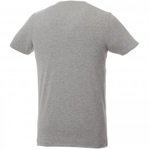 Balfour short sleeve men's organic t-shirt, Grey melange (T-shirt, 90-100% cotton)