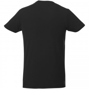 Balfour short sleeve men's organic t-shirt, solid black (T-shirt, 90-100% cotton)