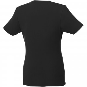 Balfour short sleeve women's organic t-shirt, solid black (T-shirt, 90-100% cotton)