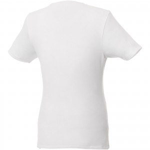 Balfour short sleeve women's organic t-shirt, White (T-shirt, 90-100% cotton)