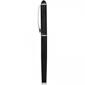 Ballpoint pen gift set, solid black (Metallic pen)