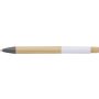 Bamboo ballpen Cesar, white