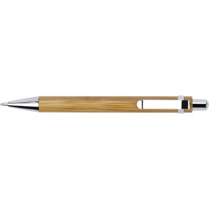 Bamboo ballpen Colorado, brown (Wooden, bamboo, carton pen)