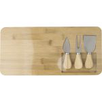 Bamboo cheese board Regina, brown (709536-11)