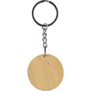 Bamboo keychain Gene, black (Keychains)