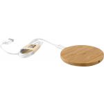 Bamboo wireless fast charger, brown (8727-11CD)