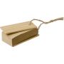 Bambushlle mit Haftnotizen Kingston, Braun