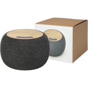 Ecofiber Bambus/RPET Bluetooth<sup>®</sup> Lautsprecher und kabellose