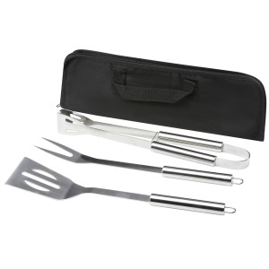 Barcabo 3-teiliges Grillset, silber