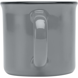 Bari 240 ml ceramic mug, Grey (Mugs)