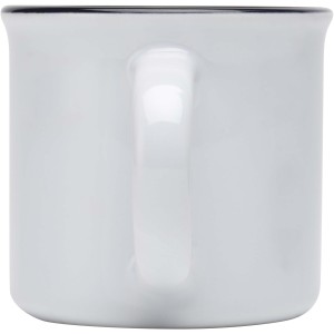 Bari 240 ml ceramic mug, White (Mugs)