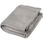 Bay extra soft coral fleece plaid blanket, Gray (11281001)