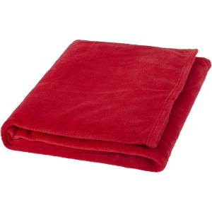 Bay extra soft coral fleece plaid blanket, red (Blanket)