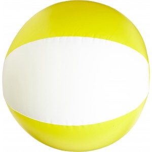 PVC beach ball Lola, yellow (Beach equipment)