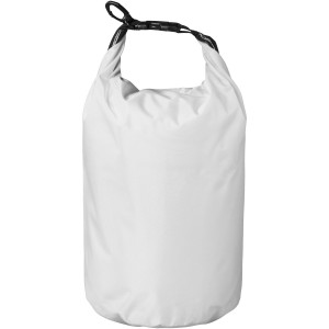 Survivor 5 litre waterproof roll-down bag, White (Beach equipment)
